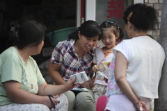 Une famille dans un Hutong