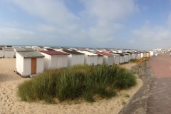 Les chalets de la plage de Calais
