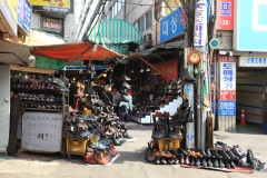 Le marche aux chaussures de Dongdaemun