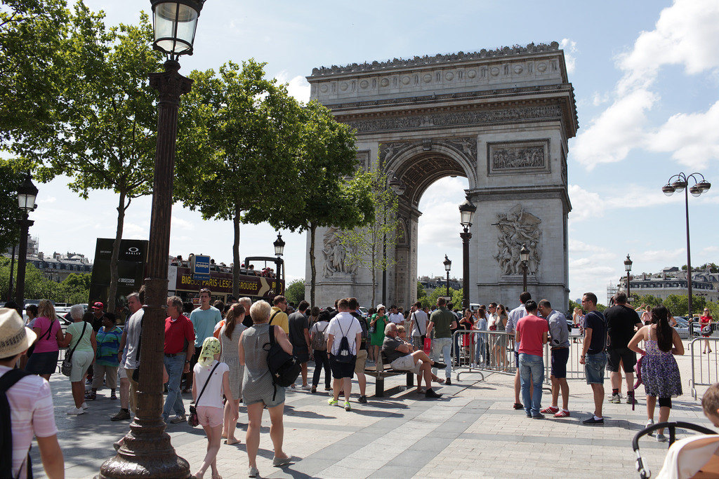 Paris - L'arc de Triomphe