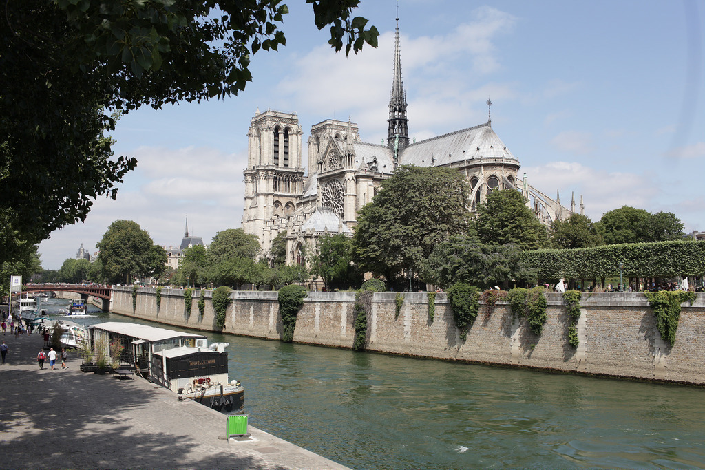 Paris - Notre dame et la Seine